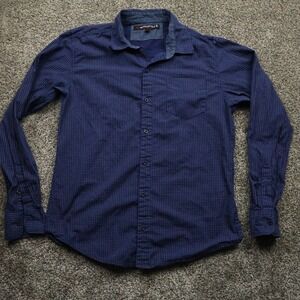 Monument Clothing Co. Dress Shirt Men's Large  Pattern Long Sleeve Button Up‎